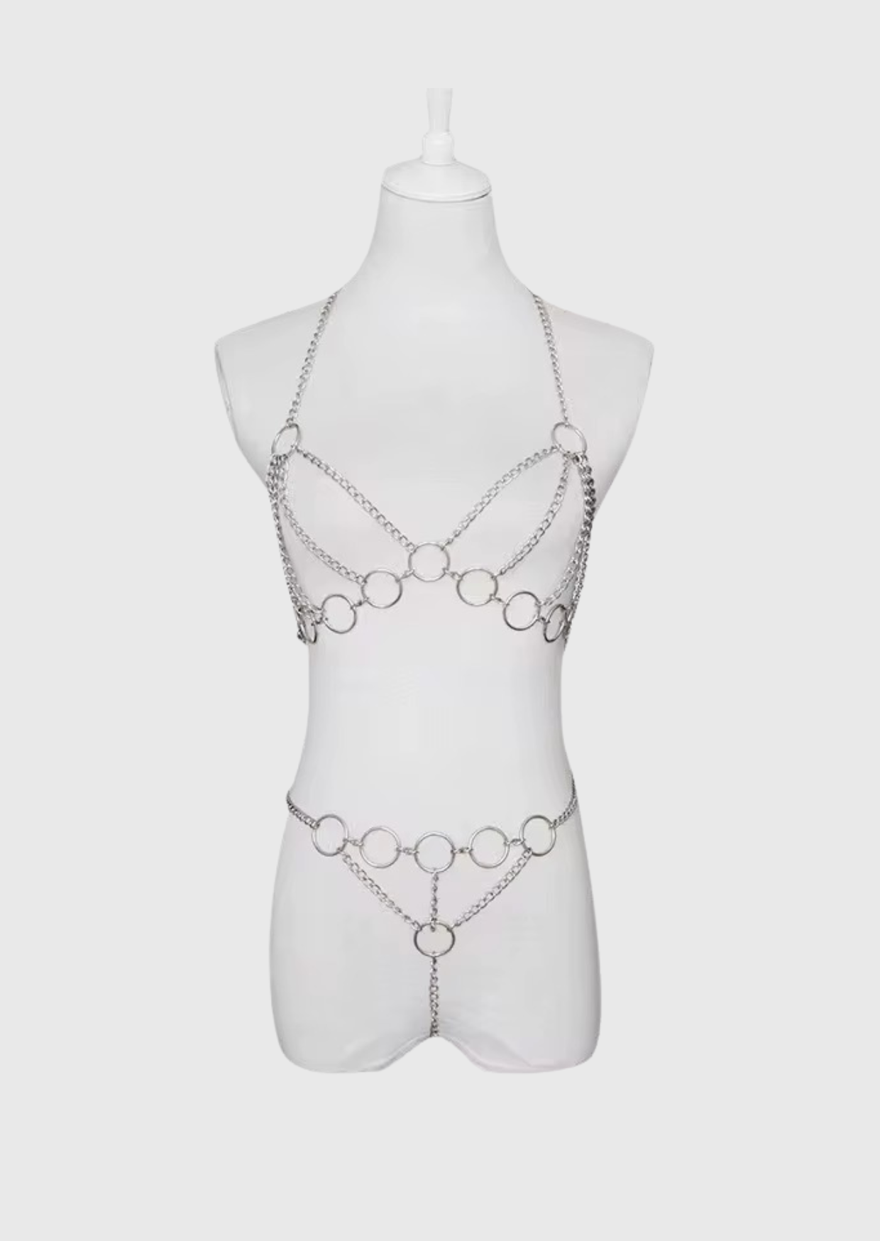 Body Chain Harness aus Metall