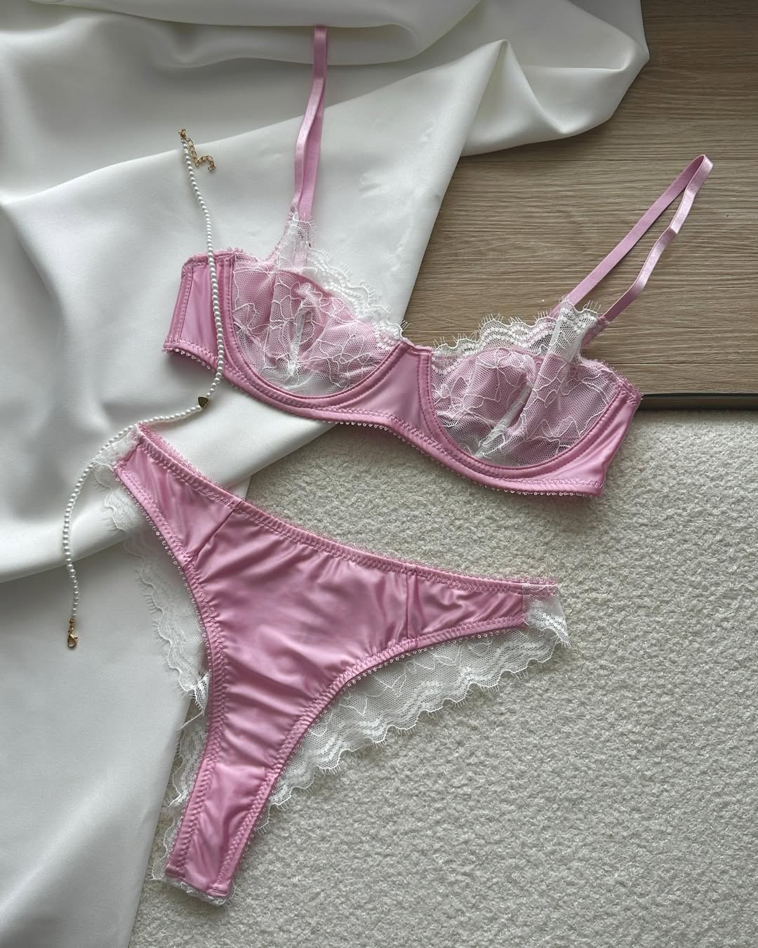 Pink & White