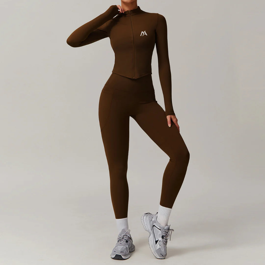 Waffel Zip Jacket