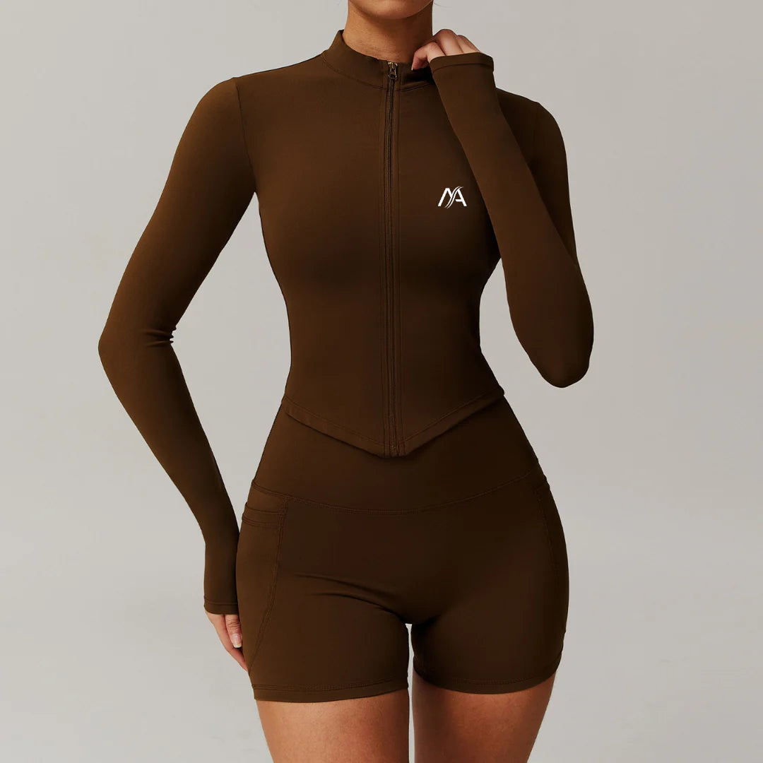 Waffel Zip Jacket