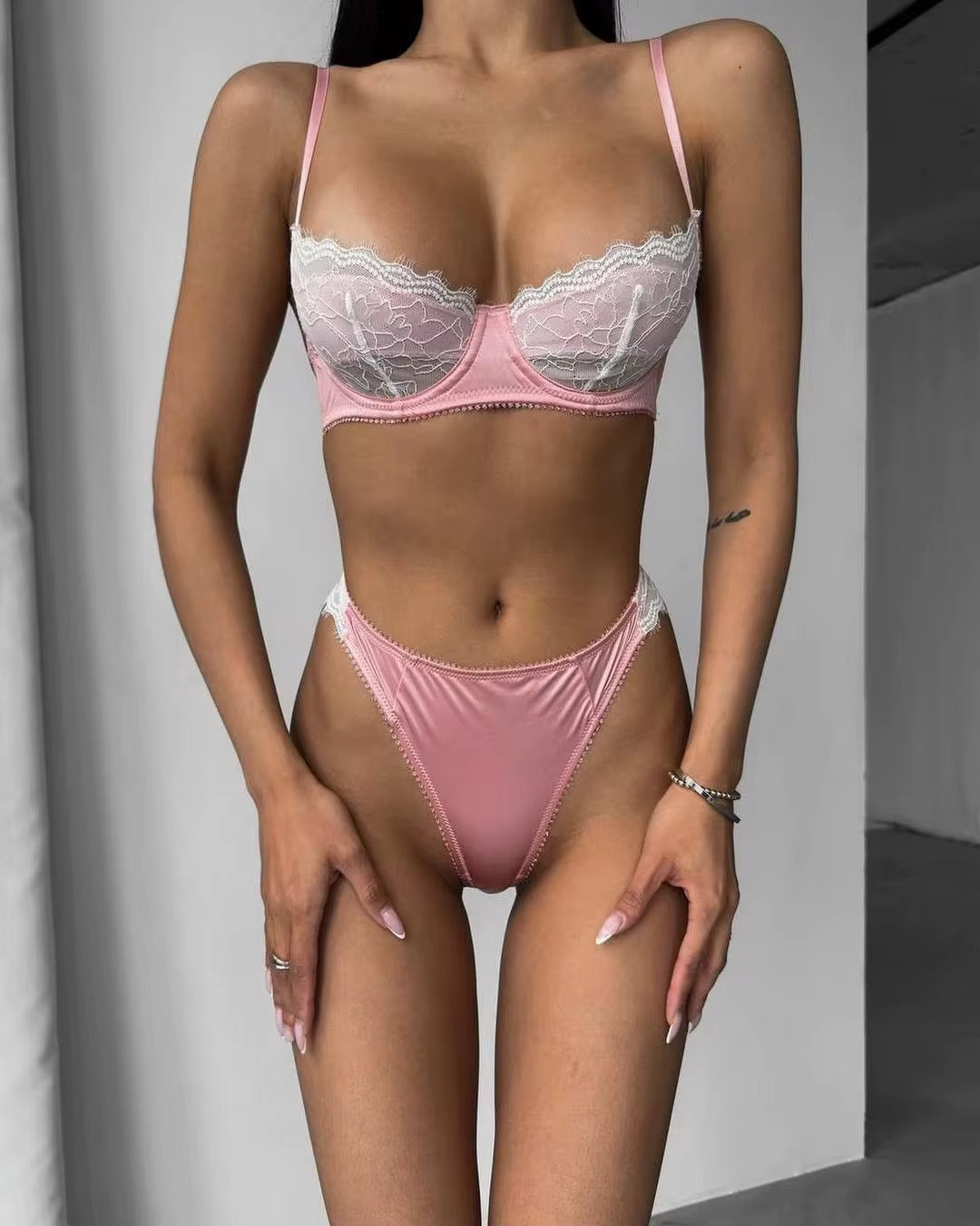 Pink & White